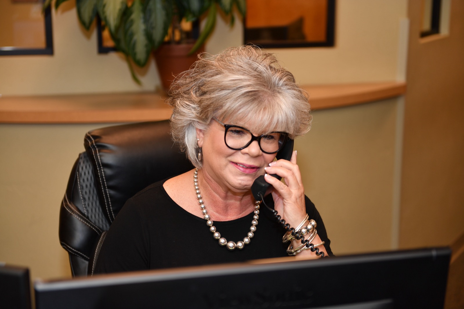 Sherri at the Front Desk